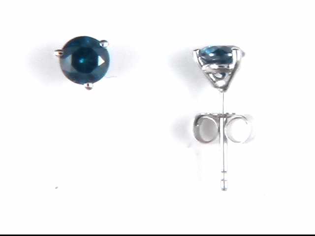 14k White Gold Lady's Diamond Earrings