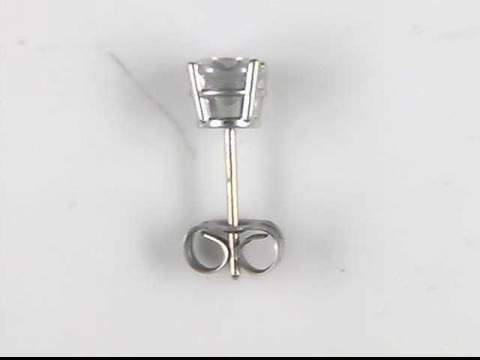 Single Diamond Stud Earring