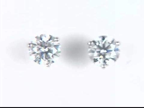 14k Diamond Earrings