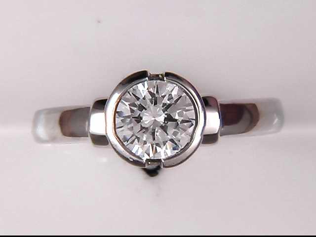 14k White Gold Lady's Diamond Mounting