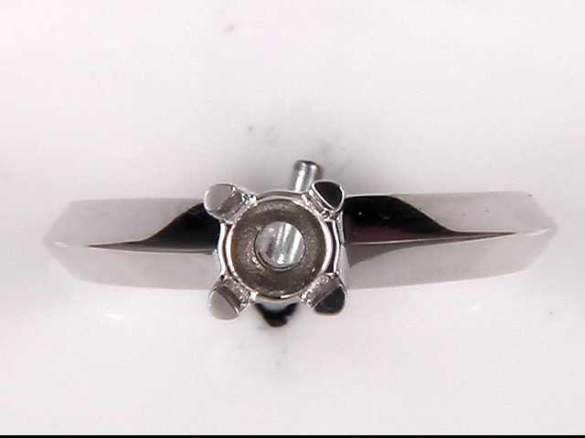 14k White Gold Lady's Diamond Mounting
