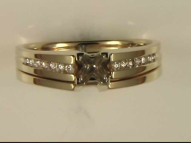 14k Yellow Gold Lady's Diamond Mounting