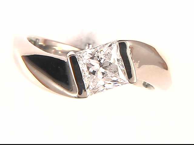 14k White Gold Lady's Diamond Mounting