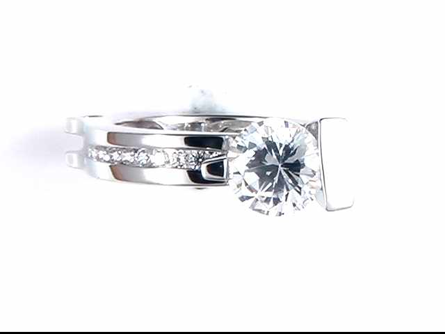 14k White Gold Lady's Diamond Mounting