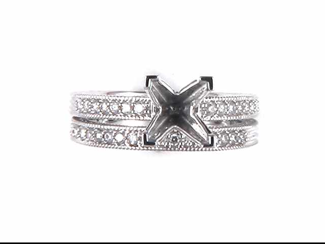 10k White Gold Wedding Ring