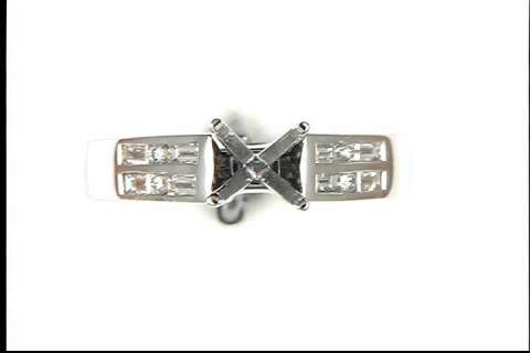 14k White Gold (no Major Stone Currently) Ring