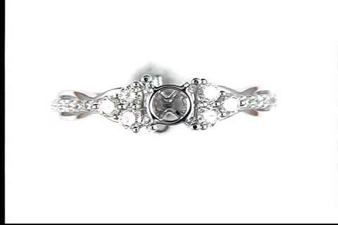 14k White Gold (no Major Stone Currently) Ring