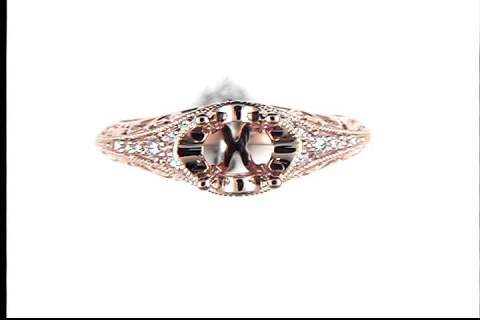 14k Rose Gold (no Major Stone Currently) Ring