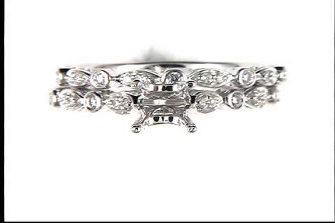 14k White Gold (no Major Stone Currently) Wedding Ring