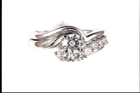 14K White Gold Diamond Mounting