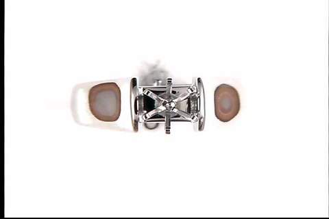14k White Gold Mounting