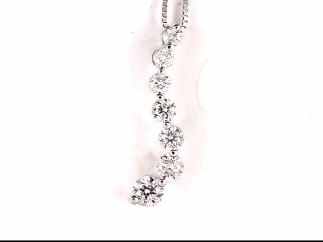 14k White Gold Lady's Diamond Pendant