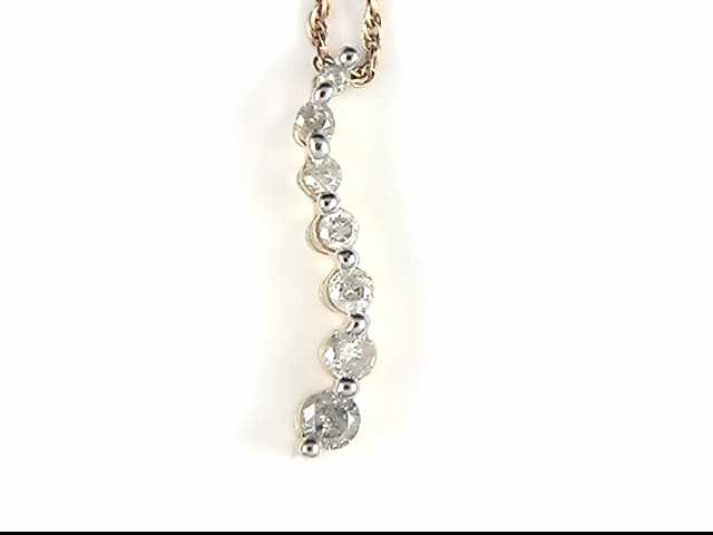 10k Yellow Gold Lady's Diamond Pendant