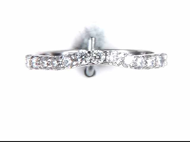 14k White Gold Diamond Ring