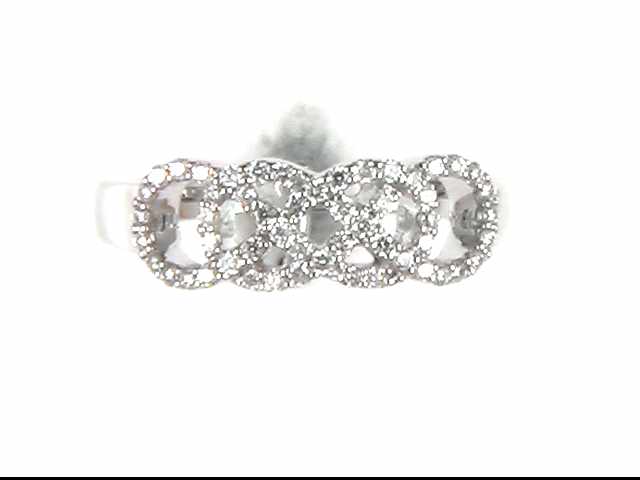 14k White Gold Diamond Ring