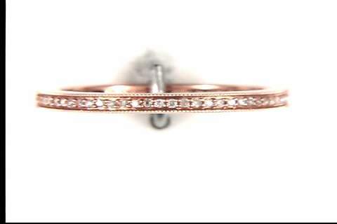 14K Rose Gold Diamond Ring