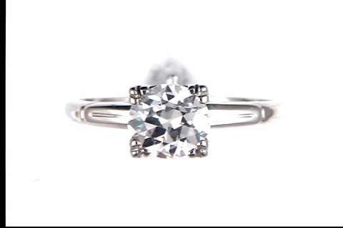 14k White Gold Diamond Ring