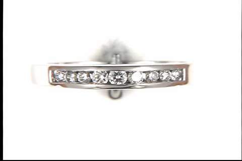 14k White Gold Diamond Ring