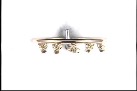 14k Yellow Gold Diamond Ring