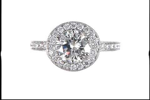14k White Gold Diamond Ring