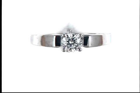 14k White Gold Diamond Ring