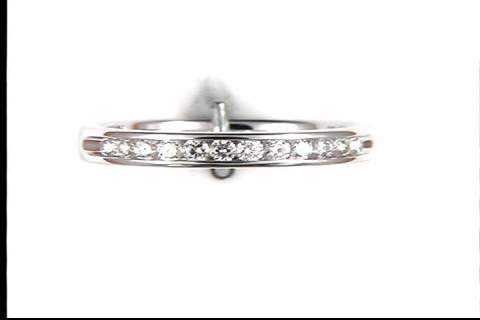 14k White Gold Diamond Ring