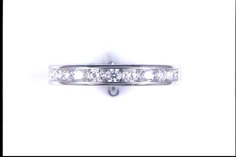 14k White Gold Diamond Ring