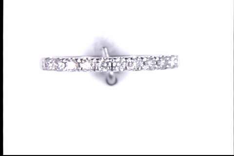 14k White Gold Diamond Ring