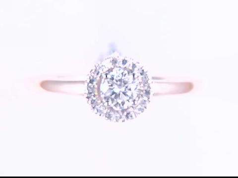 10k White & Yellow Gold Diamond Ring