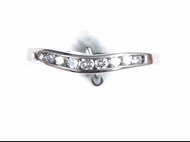 14k White Gold Diamond Ring