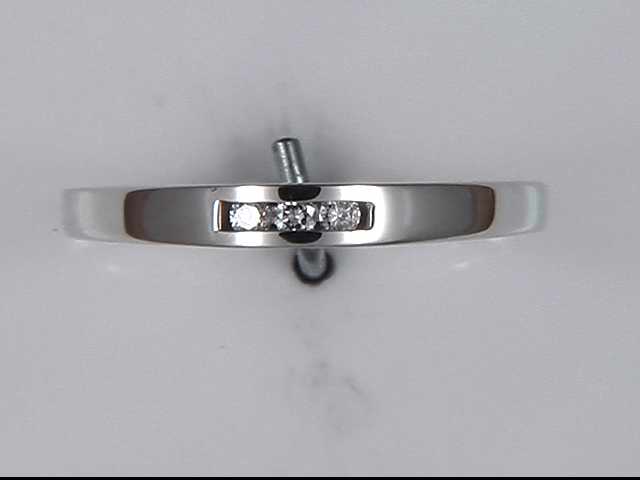14k White Gold Diamond Ring