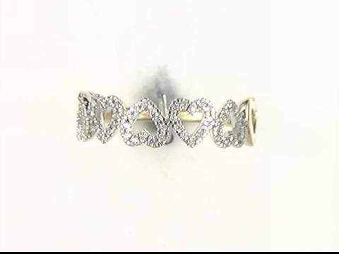 10k Yellow Gold Diamond Ring