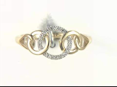10k Yellow Gold diamond Ring