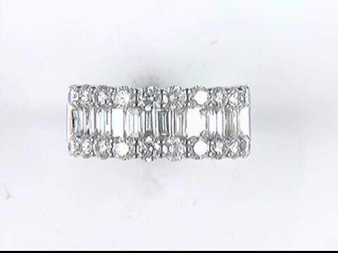 14k White Gold Diamond Ring
