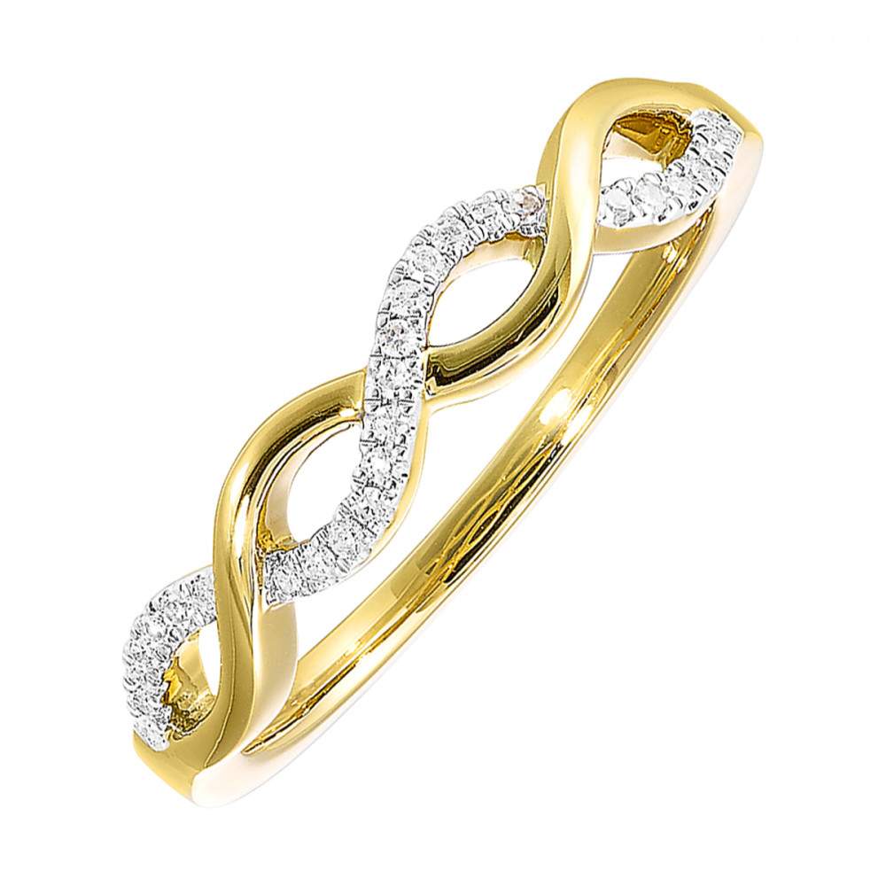 10k yellow gold diamond ring