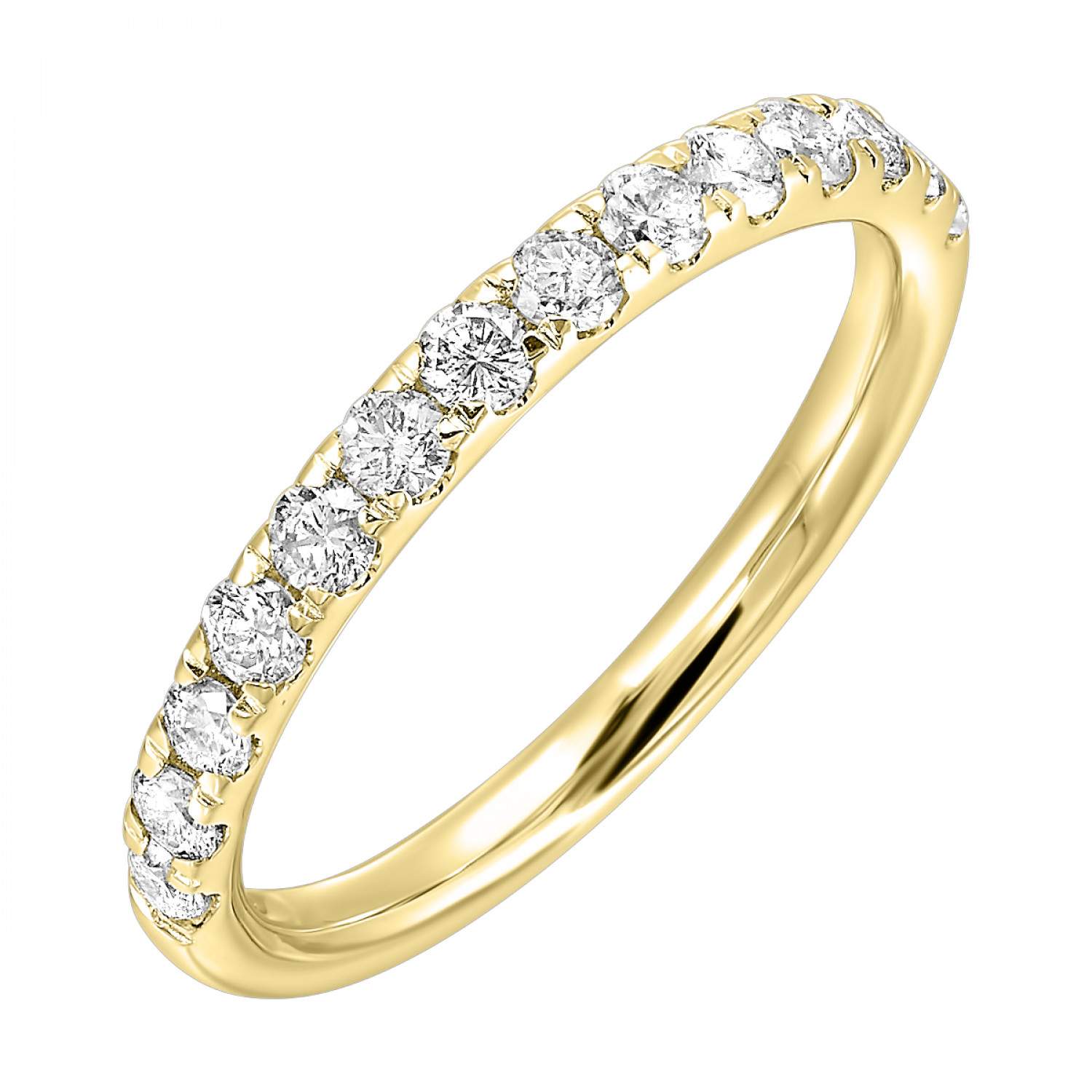 14K Yellow Diamond Ring