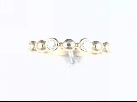 14k yellow gold diamond ring