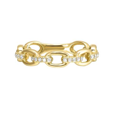 10k yellow gold diamond ring
