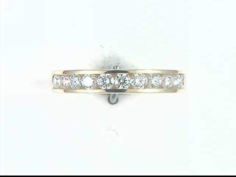 14k yellow gold diamond ring