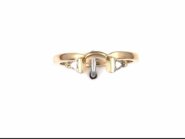 14k Yellow Gold Lady's Diamond Wedding Ring