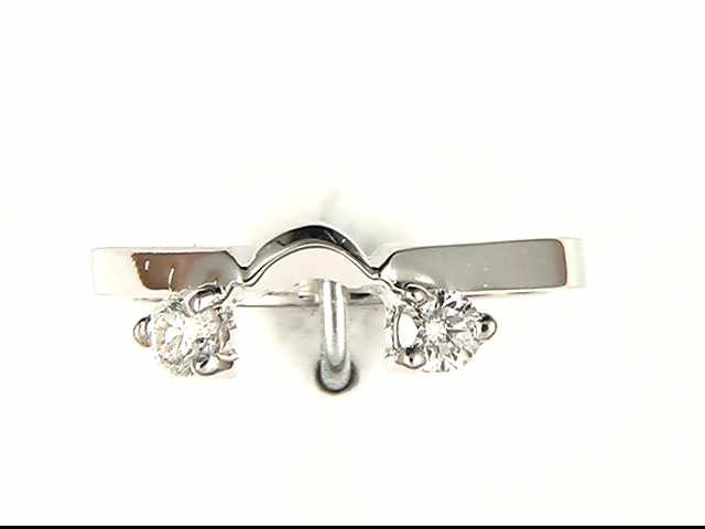 14k White Gold Diamond Ring