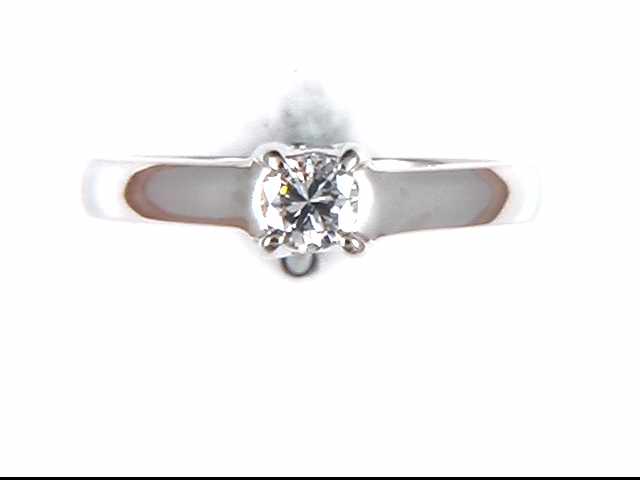 14k White Gold Lady's Diamond Wedding Ring