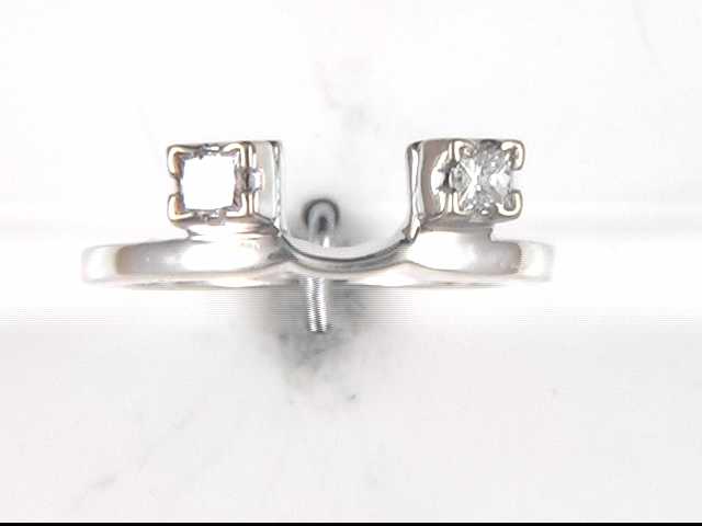 14k White Gold Diamond Wedding Ring