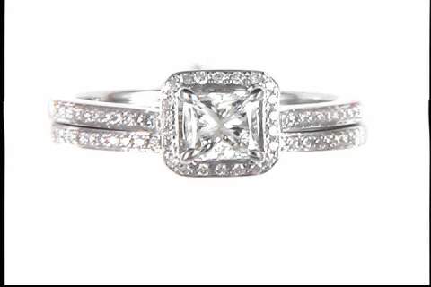 14k White Gold Diamond Ring