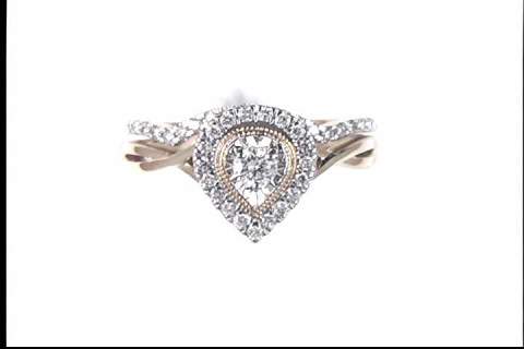 10k Yellow Gold Diamond Wedding Ring