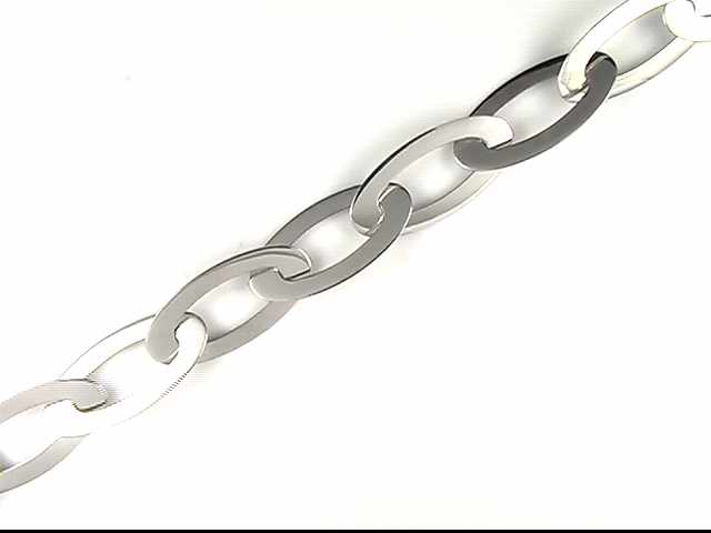 14k White Gold Chain