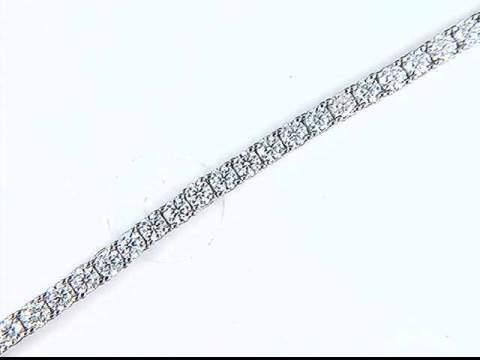 Sterlilng Silver Moissanite Bracelet