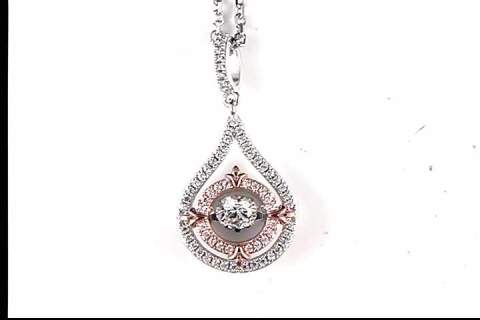 Sterling Silver CZ Pendant