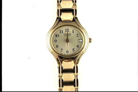 Citizen Yellow Quartz Watch