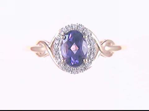 10k Yellow Gold Amethyst Ring